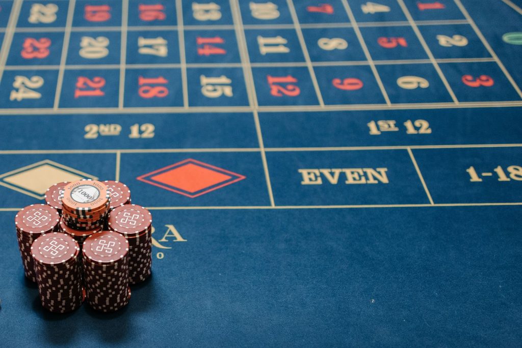 Every number on the board converts to a payout and a break-even probability.